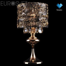 Лампа настольная Eurosvet 3400/1T золото/тонированный хрусталь наст.лампа Strotskis